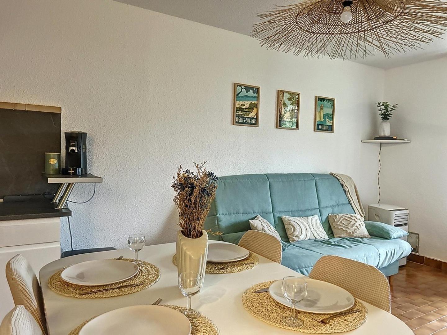 Bord De Mer 4-6 Couchages อาร์เจเลส-ซัวร์-แมร์ ภายนอก รูปภาพ